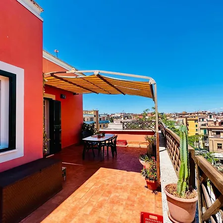 Casa Del Vento - Panoramic Rooftop Next To Metro C *