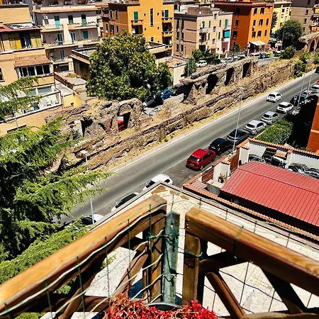 Apartmán Casa Del Vento Panoramic Rooftop - Metro C To Colosseo