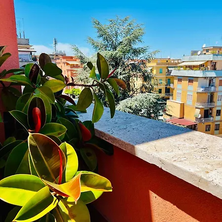 Apartmán Casa Del Vento Panoramic Rooftop - Metro C To Colosseo Řím